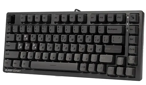 Клавіатура Bloody MS76 Magnetic Iron Grey (MS76 (Iron Grey)) - фото 2