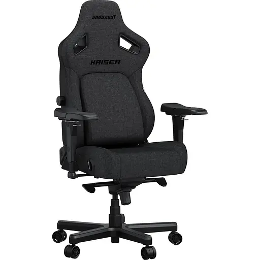 Игровое кресло Anda Seat Kaiser 4 Dark Grey Fabric Size XL (AD12YDDC-XLL-20-GB-CF) - фото 4