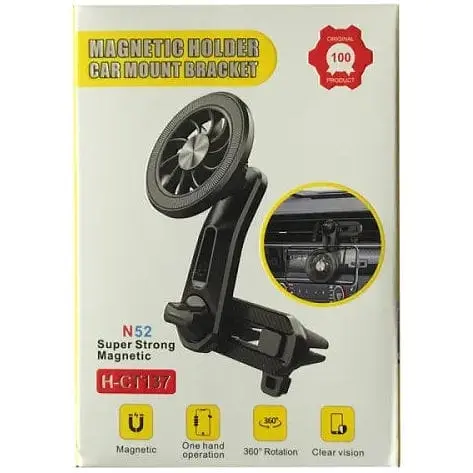 Автодержатель MagSafe CT-137 черный - фото 1