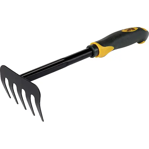 Грабли 5-ти зубные Сила с обрезиненной рукояткой