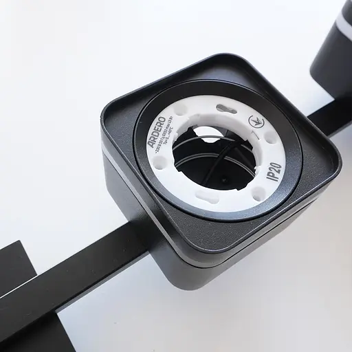 Світильник стельовий Ardero ML495-6 під лампу чорний - фото 3