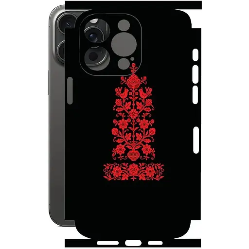 Захисна плівка StatusSKIN для Apple iPhone 15 Pro Max Корпус Вініл Вишиванка 1 - фото 1