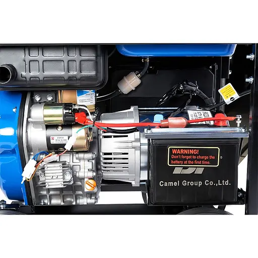 Генератор дизельний 4.6 кВт EnerSol SKD-5EB (41-00479) - фото 8