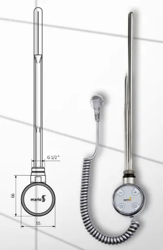 Электронагреватель ТЭН MOA 300W для полотенцесушителя 5.0.0303.0.P - фото 2