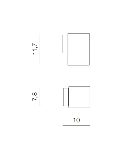 Вуличний світильник Azzardo AZ5229 Roland LED 1x9W 3000K 800Lm IP65 графітовий - фото 2