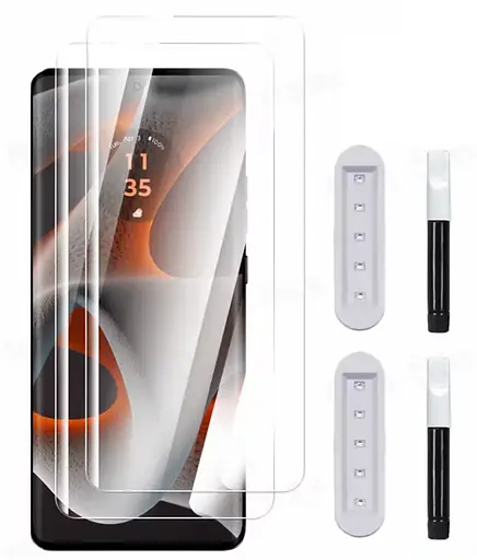 Защитное стекло DK для OnePlus 11R/Ace 2 UV Curved 015456 clear 2 шт. - фото 2