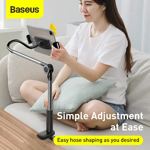 Тримач для мобiльного Baseus Otaku life rotary adjustment lazy holder Pro（Applicable for phone/ ipad) gray - фото 11