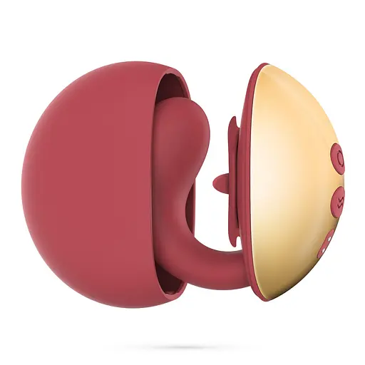 Вібратор Crushious Arcane 10 см (червоний) - фото 11
