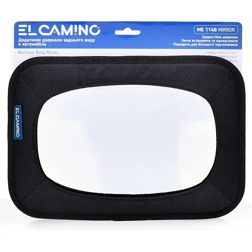Зеркало заднего вида EL Camino ME 1148 Mirror из ударостойкого материала - фото 2