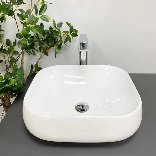 Умивальник VBI Tricase white накладний VBI-015800, Білий - фото 1