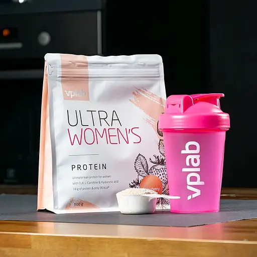 Протеин Vplab Ultra Women`s Protein Strawberry 500 г - фото 3