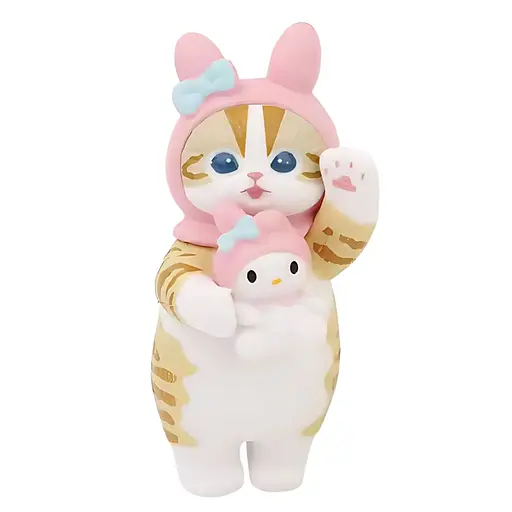 Коллекционная  фигурка   Sanrio Mofusand Кот в костюме Хеллоу Китти Hello Kitty 6 см CH HK C 06 - фото 1
