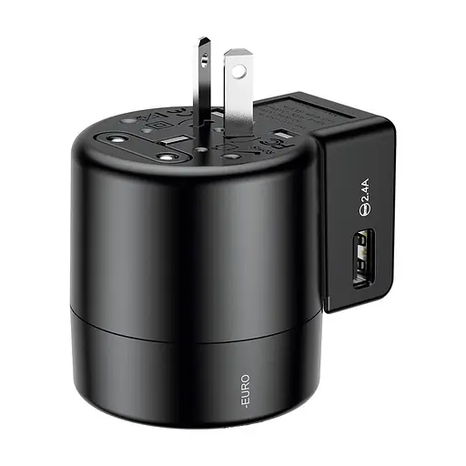 УЗарядний пристрій Baseus Rotation Type Universal Charger Black - фото 4