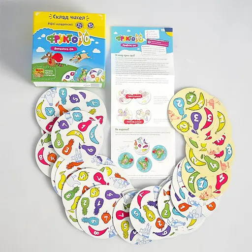 Настільна гра The Brainy Band Фрукто 10 (укр.) (УКР002) - фото 3