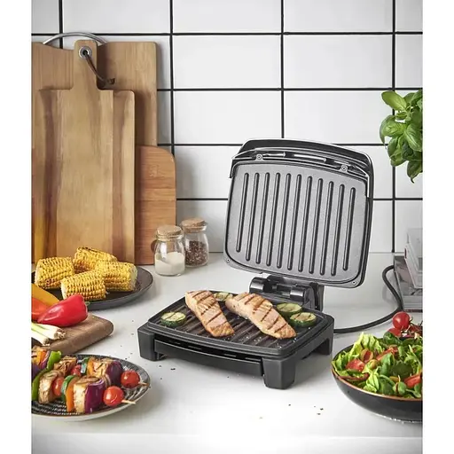 Гриль прижимной Russell Hobbs George Foreman Immersa Small 1100Вт черный - фото 7