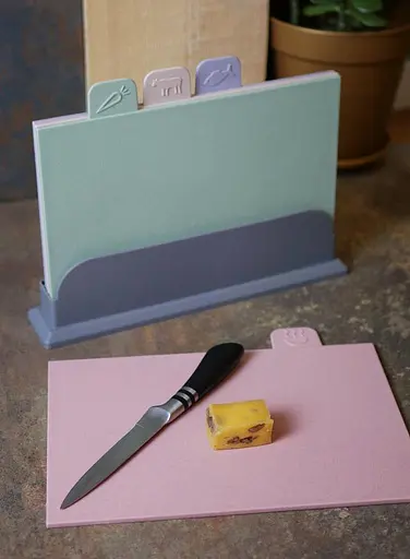 Набір обробних дошок Bohmann BH 02-528 на підставці 4 шт. - фото 6