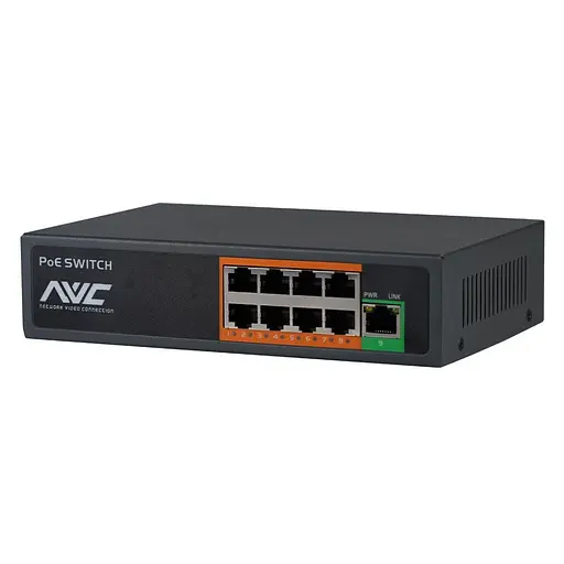PoE-коммутатор 9-портовый NVC-908D (73-00112)