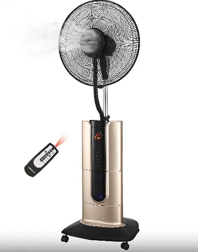 Вентилятор Ardesto FNM-X2 Black-Gold - фото 3