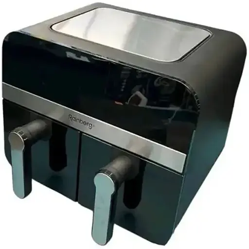 Аэрофритюрница безмасляная Rainberg RB-2290 на 2 контейнера по 6.5л с сенсорным управлением 4200Вт - фото 1