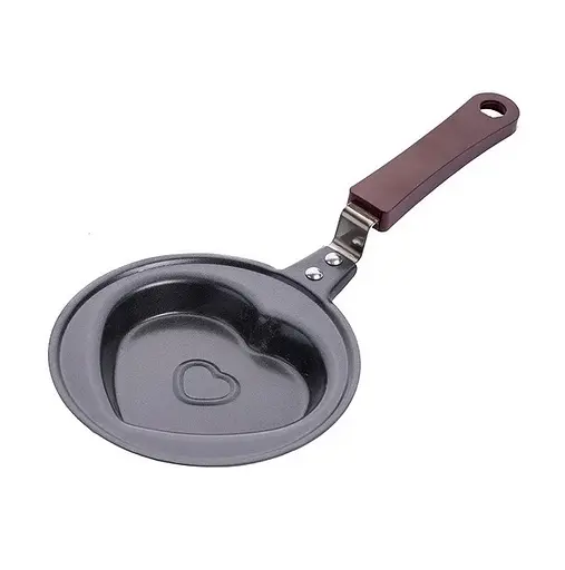 Форма для для приготовления оладьев, блинов, омлета, яичницы в виде сердечка, A-plus 81531 - фото 1