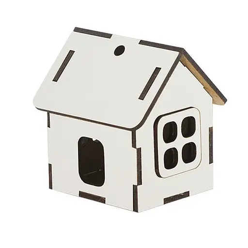 Заготовка для декорирования "Домик-2" Fabrika Decoru FDPO-105-1 - фото 1