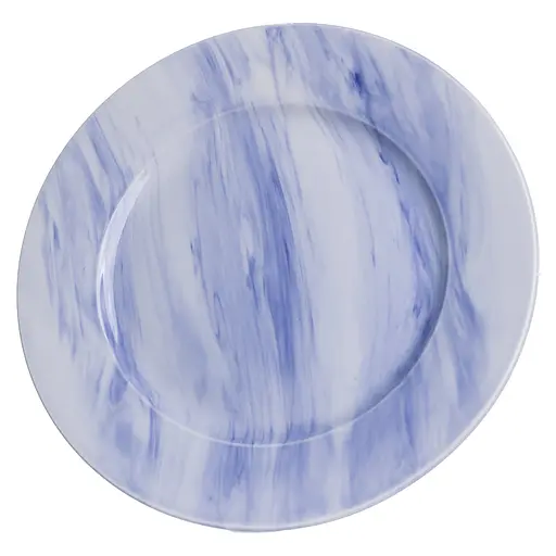 Столовый сервиз фарфоровый на 24 предмета на 6 персон Бело-Синий MD-24-3B Yiwu MD-24-3B - фото 7