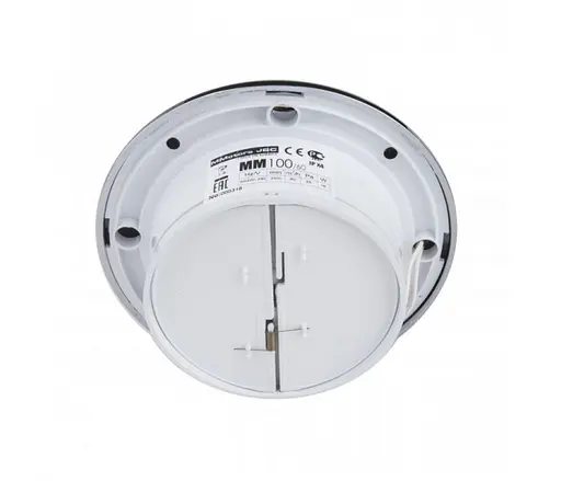 Витяжний ультратоникий вентилятор MMotors MM 100 срібло, 60 м3/г зі зворотним клапаном - фото 6