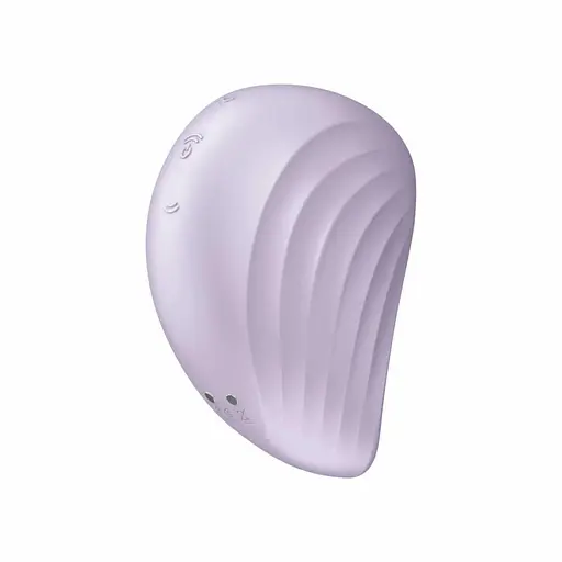 Вакуумний стимулятор клітора з вібрацією Satisfyer Pearl Diver бузковий - фото 3