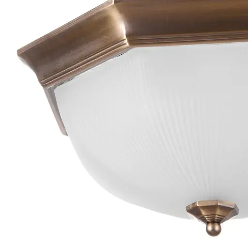 Світильник настінно-стельовий накладний Brille BR-02 251/3 AB - фото 3