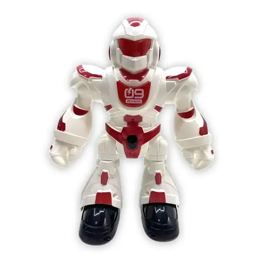 Радиоуправляемый детский робот 606-3 интерактивная игрушка с музыкальными и танцевальными возможностями Красный - фото 2