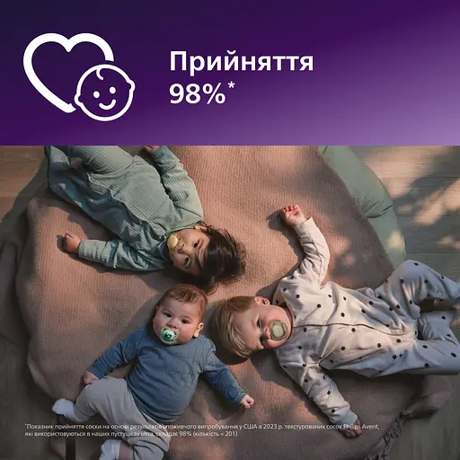 Пустышка Philips Avent Ultra Air 0-6 мес. 2 шт. голубая с бирюзовым (SCF087/01)  - фото 4