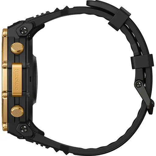 Смарт-годинник Amazfit T-Rex 3 Pro 48mm W2444OV5N Black Gold (1170957) - фото 4