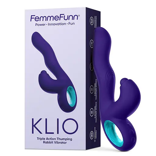Вибратор-кролик Dreamtoys Femme Funn Klio G-Spot 21.3 см фиолетовый - фото 3