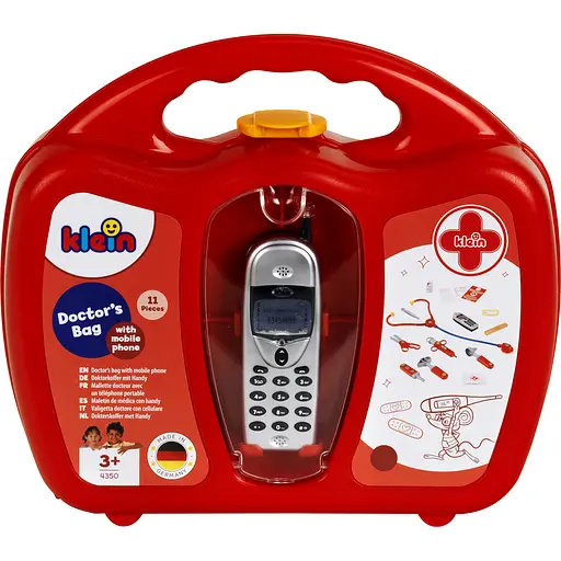 Іграшковий набір лікаря Klein з мобільним телефоном (4350)