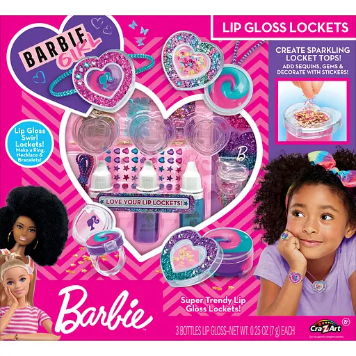 Набір дитячої косметики Cra-Z-Art Barbie Sparkle Lockets (34068CRA)