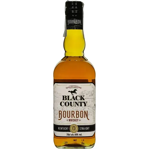 Виски Black County Kentucky Straight Bourbon Whiskey 40% 0.7 л