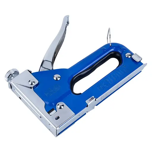Степлер Sigma с регулятором для скоб 4-14мм (синий) (2821011) - фото 4