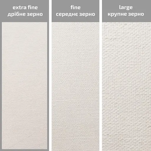 Полотно на підрамник Rosa у дрібне зерно льон акриловий грунт - фото 6
