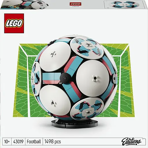 Конструктор LEGO Editions Football Футбольний м'яч 1498 деталей (43019) - фото 2