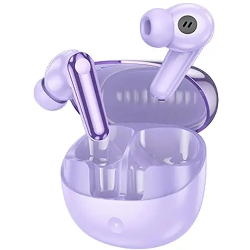 Навушники бездротові Hoco TWS EQ11 вакуумні фіолетовий