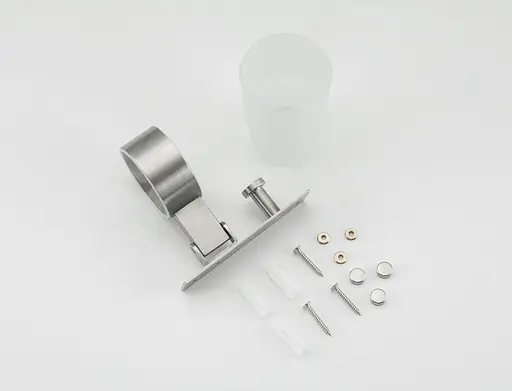 Склянка для щіток Frap F30406 нержавіюча сталь - фото 3