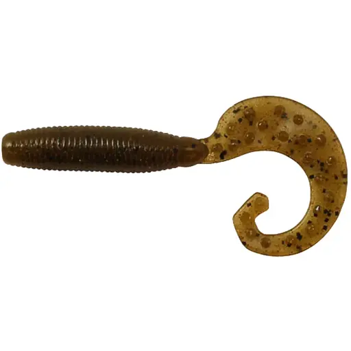 Силікон Reins Fat G-Tail Grub 4" 002 Green Pumpkin (10 шт/уп)