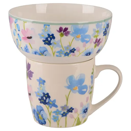 Столовий набір Limited Edition Flowers Blue (B497, B80-SU2742A) - фото 1