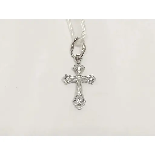 Золотой крестик Семейные драгоценности. Распятие Христа. 140900Б - фото 3