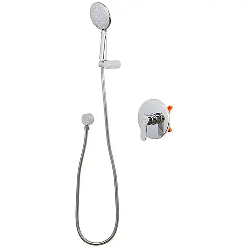 Душова система прихованого монтажу Haiba Amanda 003 HB3954, Хром - фото 1