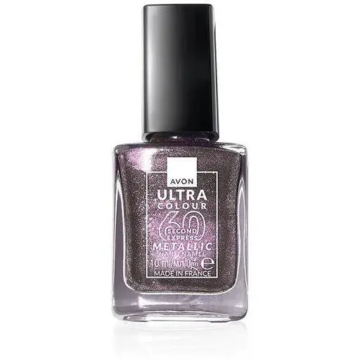 Швидковисихаючий лак для нігтів Avon УльтраКолір за 60 секунд з металевим ефектом Majestic Magenta 10ml (158511377) - фото 1
