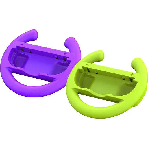Кермо для геймпадів Yaxo Joy-Con Wheels Green + Purple 2 шт (YGWSJCH02CM) [138848]