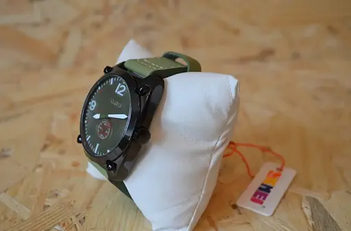 Чоловічий класичний годинник Skmei 9155 зелений - фото 7