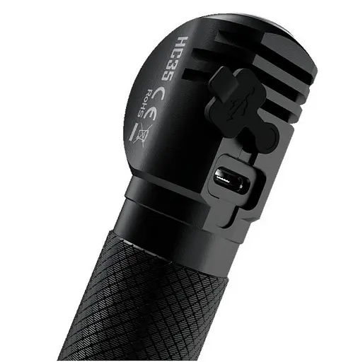 Налобний ліхтар Nitecore HC35 CREE XP-G3 S3 2700LM + Акумулятори 21700 - фото 5