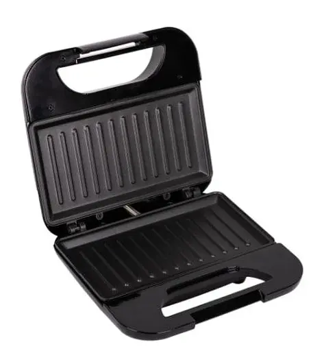 Сэндвичница Magio MG-369 с антипригарным покрытием черный 680 Вт - фото 3